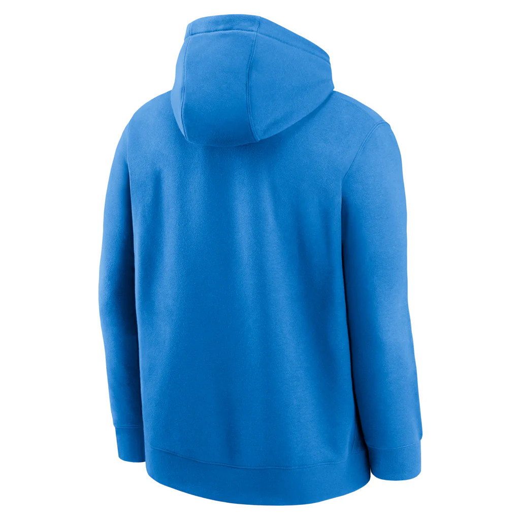 NFL Los Angeles Chargers Nike Club Logo Pullover Hoodie - Image 3