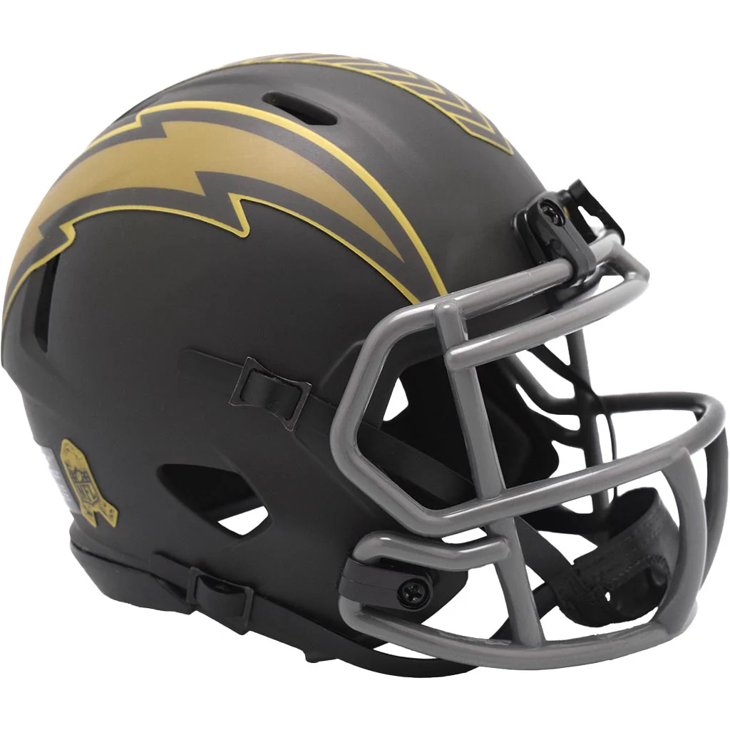 NFL Los Angeles Chargers Riddell 2025 Salute to Service Mini Speed Helmet - Green