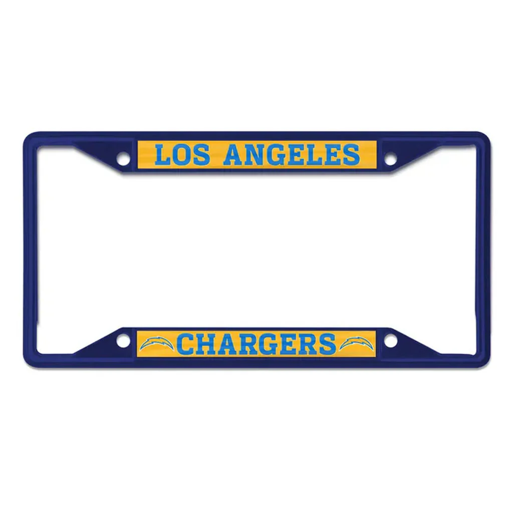 NFL Los Angeles Chargers WinCraft Blue License Plate Frame