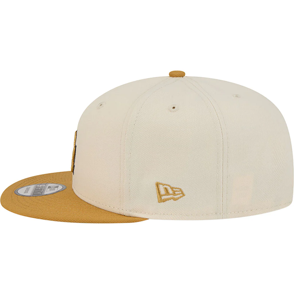 NFL Los Angeles Dodgers New Era Two-Tone Dusted 9FIFTY Snapback Hat - Light cream - Image 4