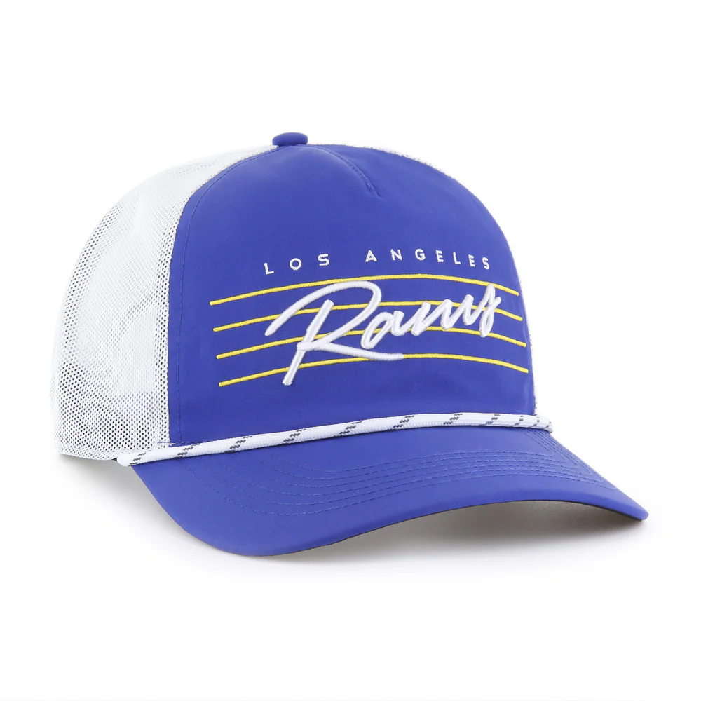 NFL Los Angeles Rams '47 Downburst Mesh Hitch Adjustable Hat - Blue - Image 2