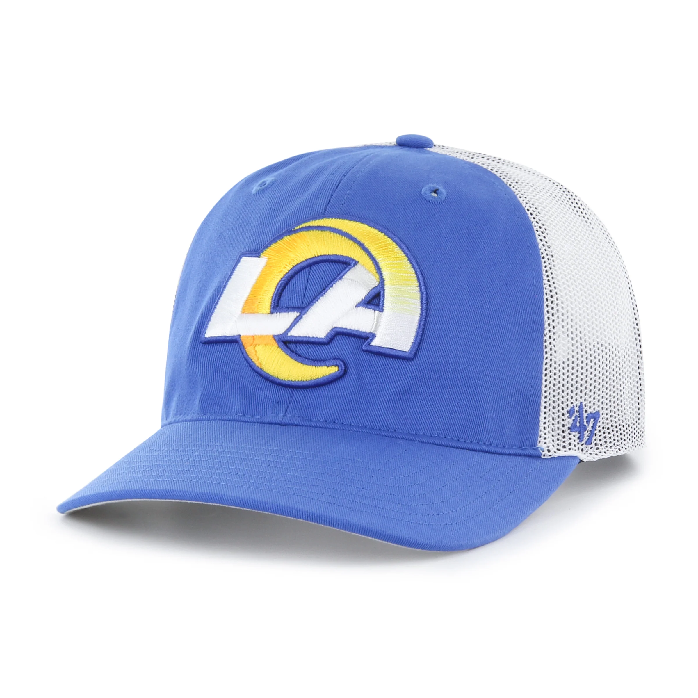 NFL Los Angeles Rams '47 Primary Trucker Adjustable Hat - Blue