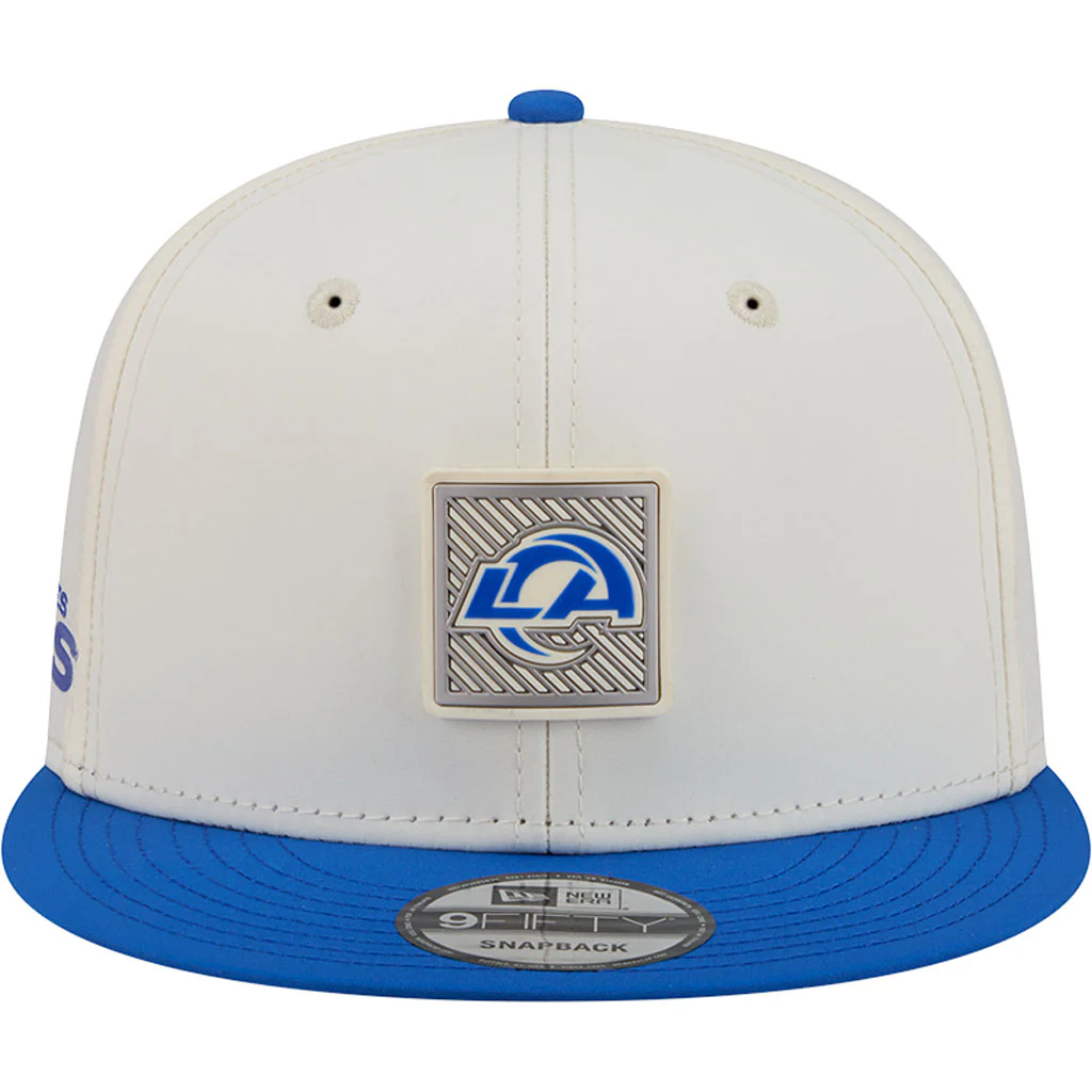 NFL Los Angeles Rams New Era 2026 Training 9FIFTY Snapback Hat - Cream - Image 3