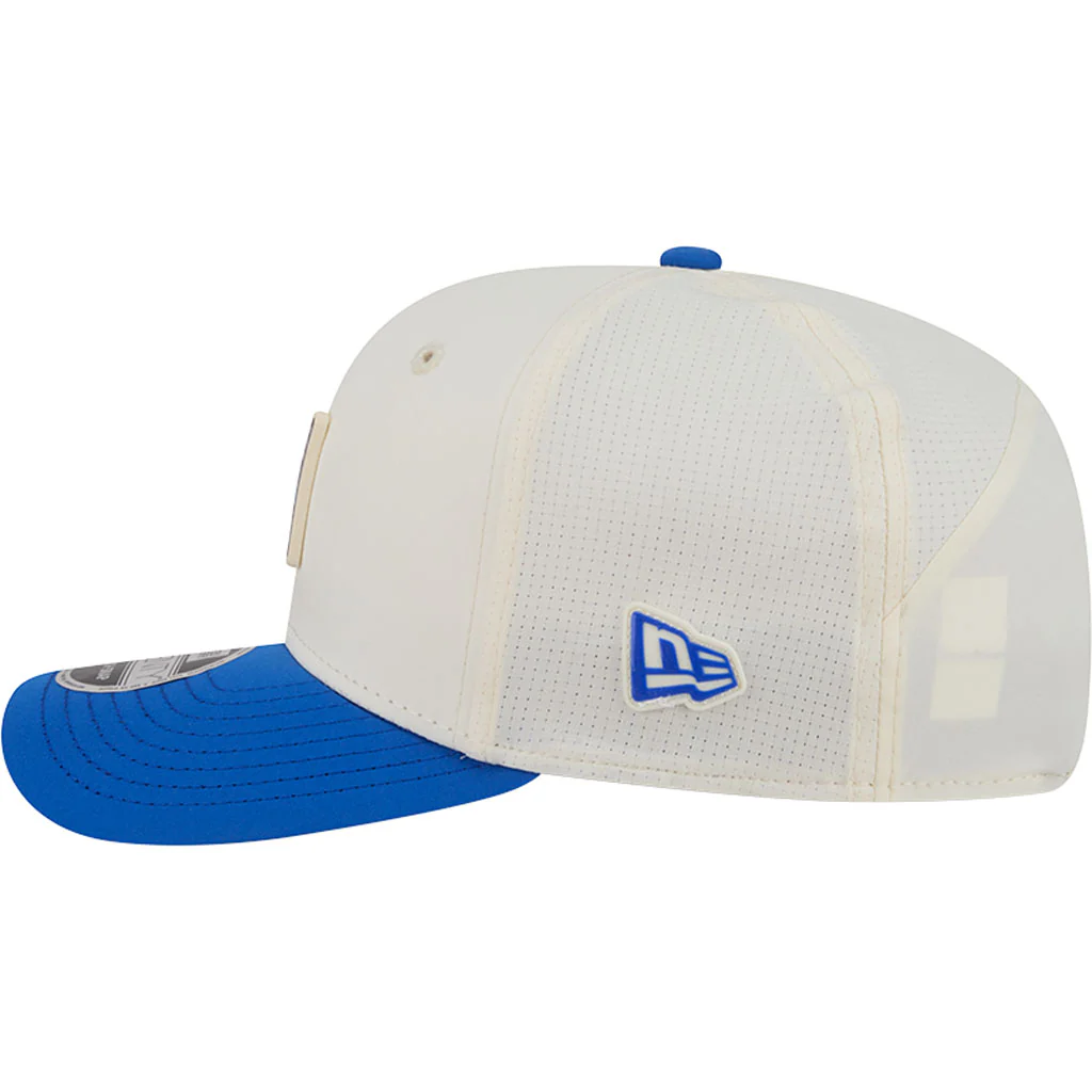 NFL Los Angeles Rams New Era 2026 Training 9SEVENTY Stretch Snapback Hat - Cream - Image 4