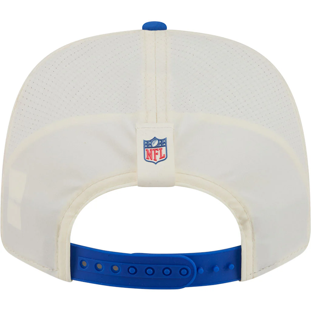 NFL Los Angeles Rams New Era 2026 Training 9SEVENTY Stretch Snapback Hat - Cream - Image 6