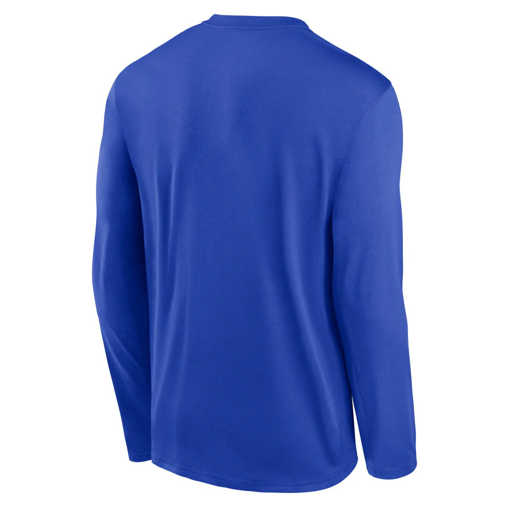 NFL Los Angeles Rams Nike 2024 Icon Legend Long Sleeve T-Shirt - Blue - Image 3