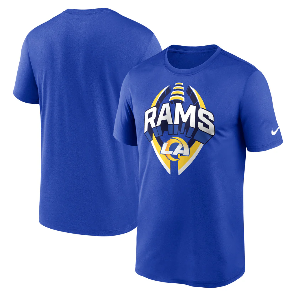 NFL Los Angeles Rams Nike 2025 Icon Legend T-Shirt - Blue