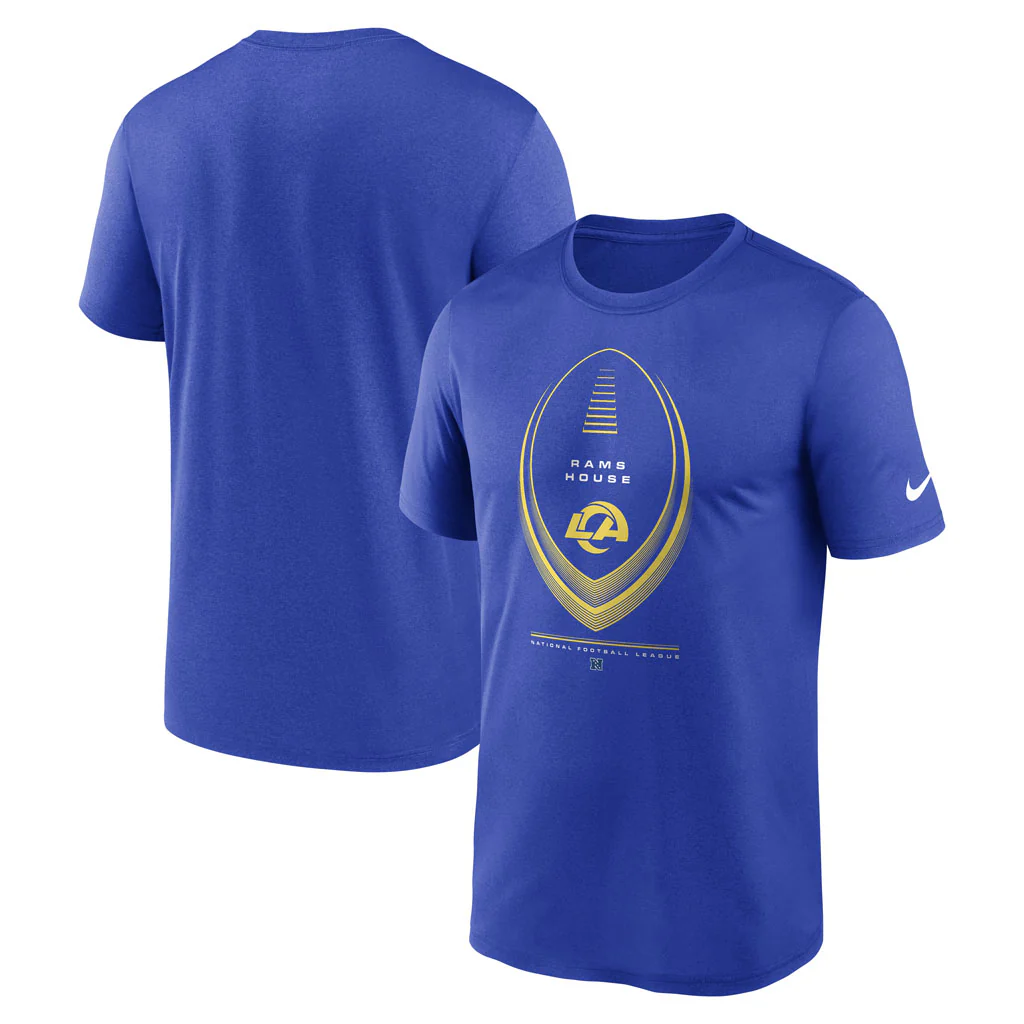 NFL Los Angeles Rams Nike 2026 Icon Legend T-Shirt - Blue