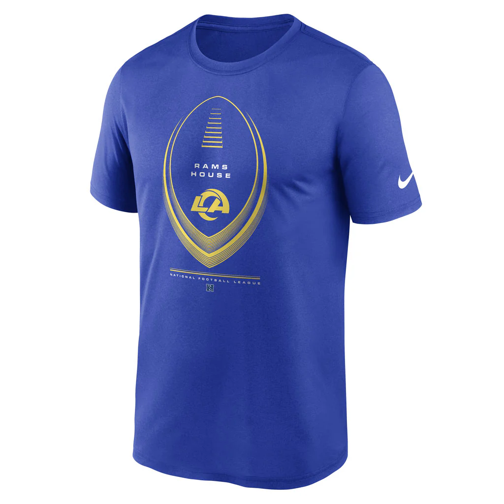 NFL Los Angeles Rams Nike 2026 Icon Legend T-Shirt - Blue - Image 2