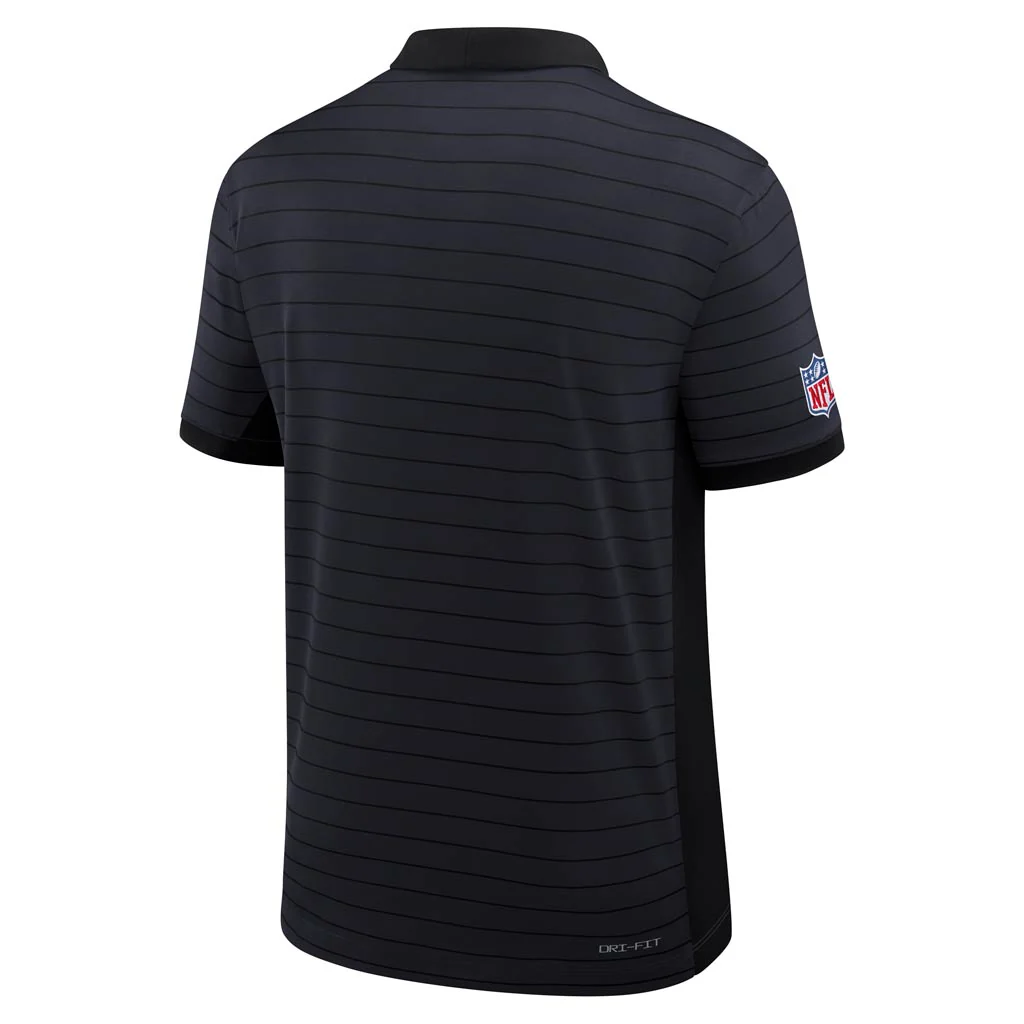 NFL Los Angeles Rams Nike Rivalry Stripe Polo - Navy - Image 3