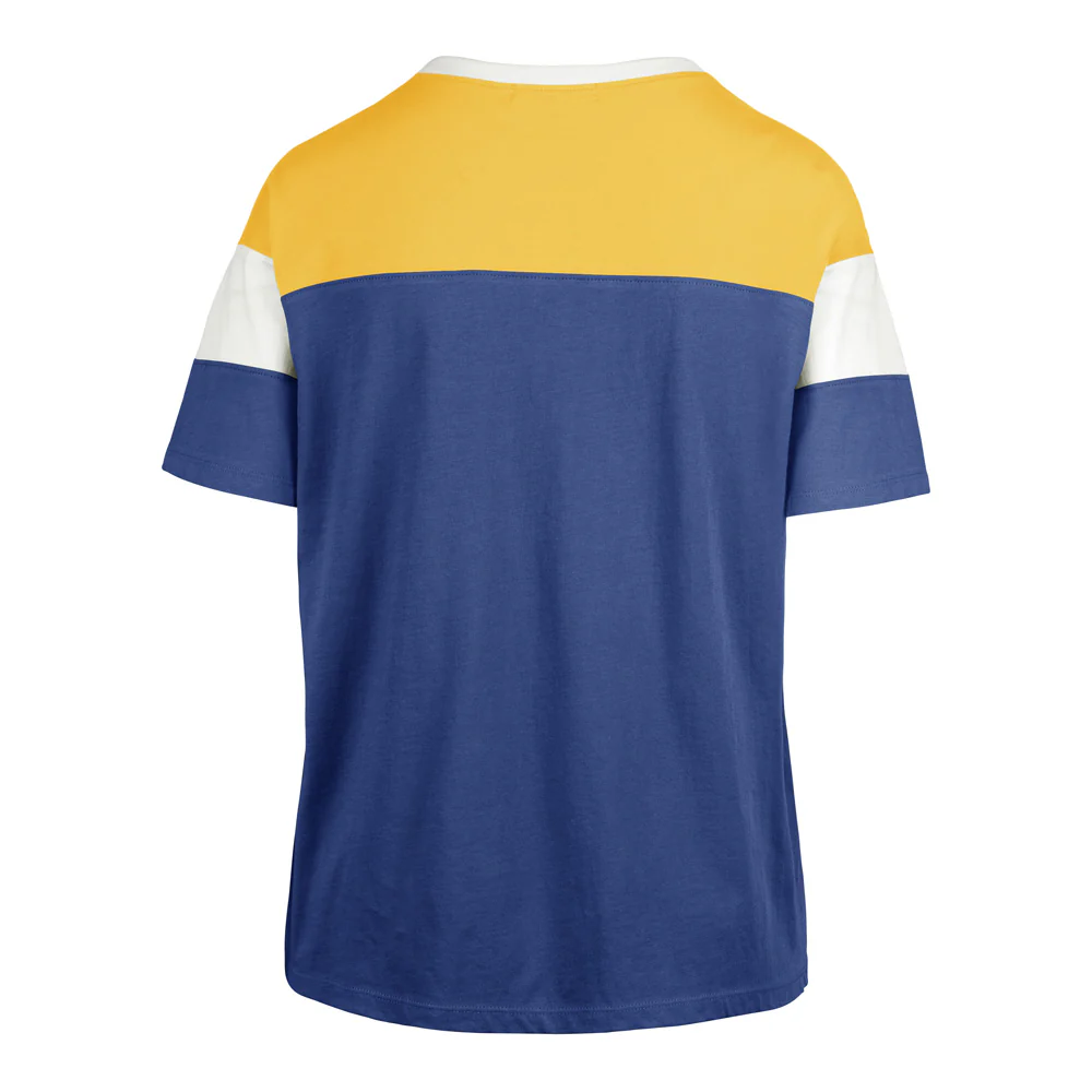 NFL Los Angeles Rams Women's '47 Breezy Time Off T-Shirt - Blue - Image 2