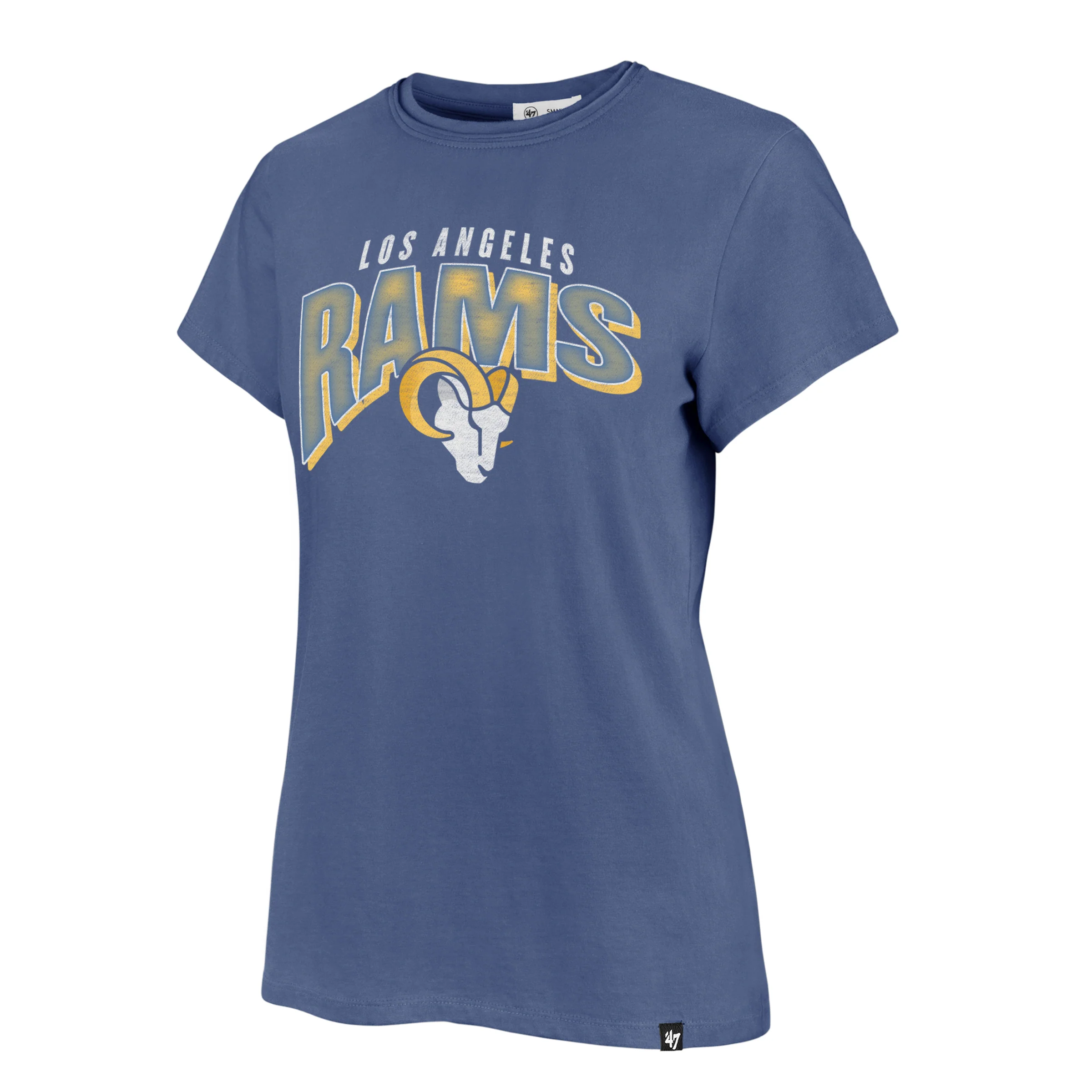 NFL Los Angeles Rams Women's '47 Treasure Frankie T-Shirt - Blue