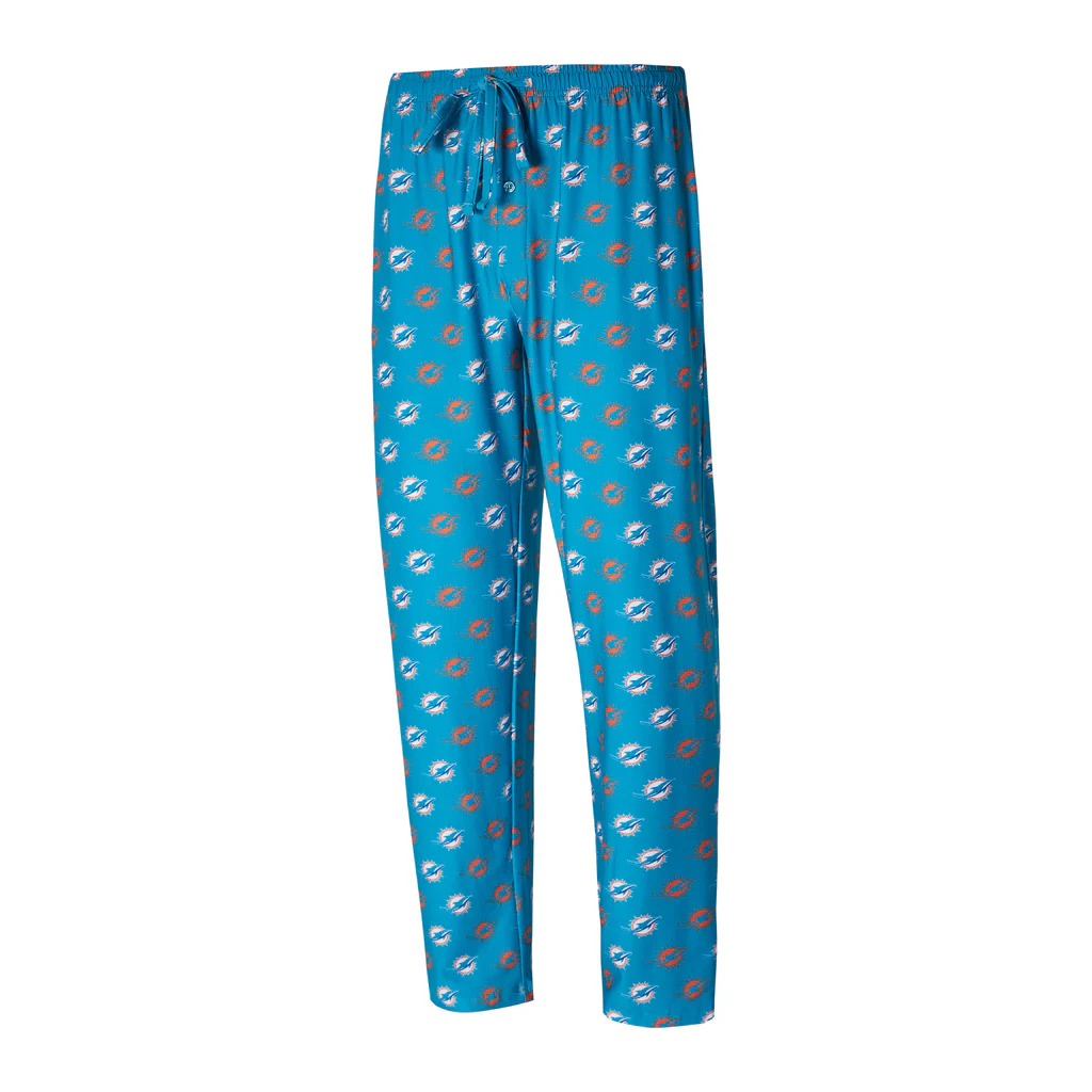 NFL Miami Dolphins Concepts Sport Record Knit Pajama Pants