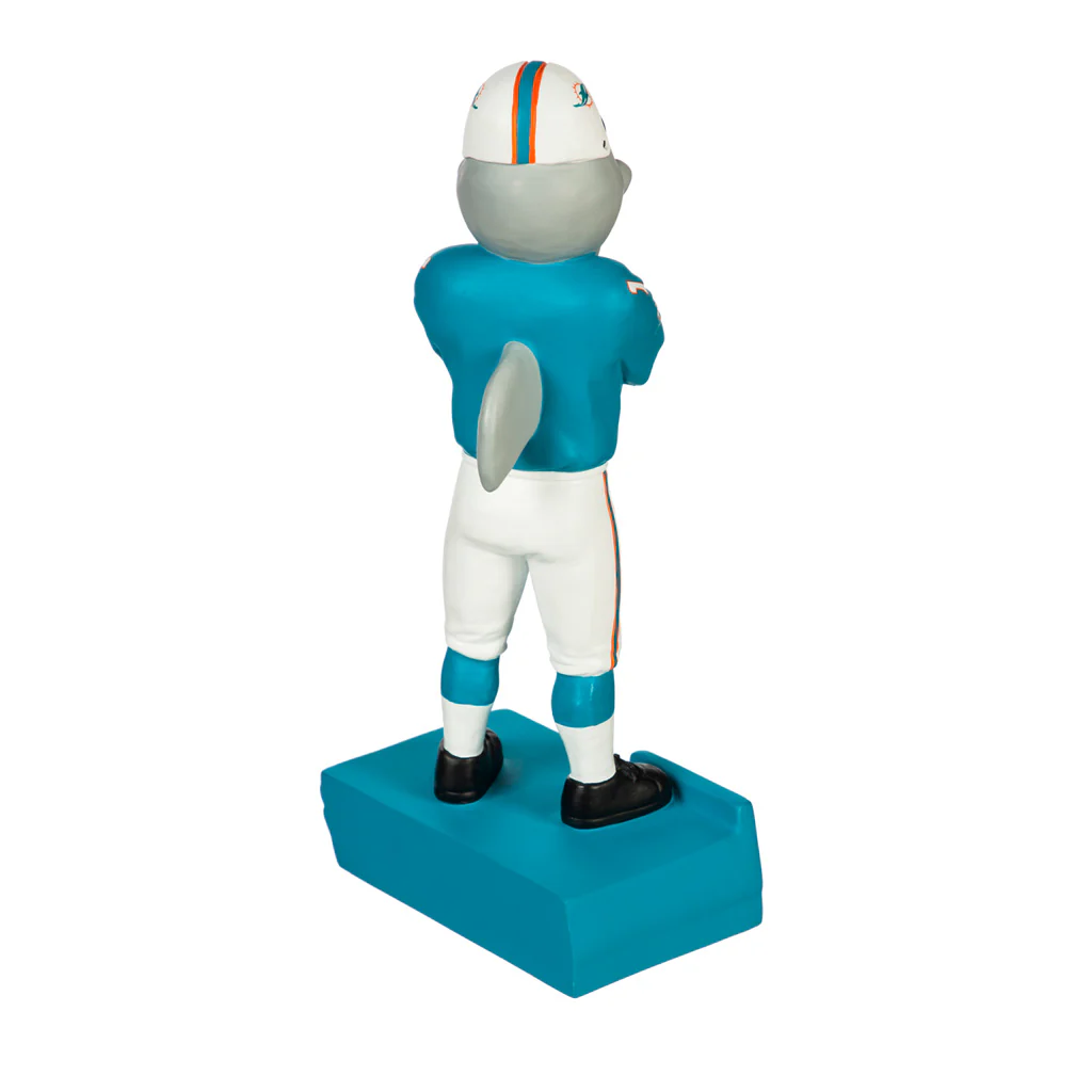 NFL Miami Dolphins Evergreen 16" Mascot Statue - Image 2