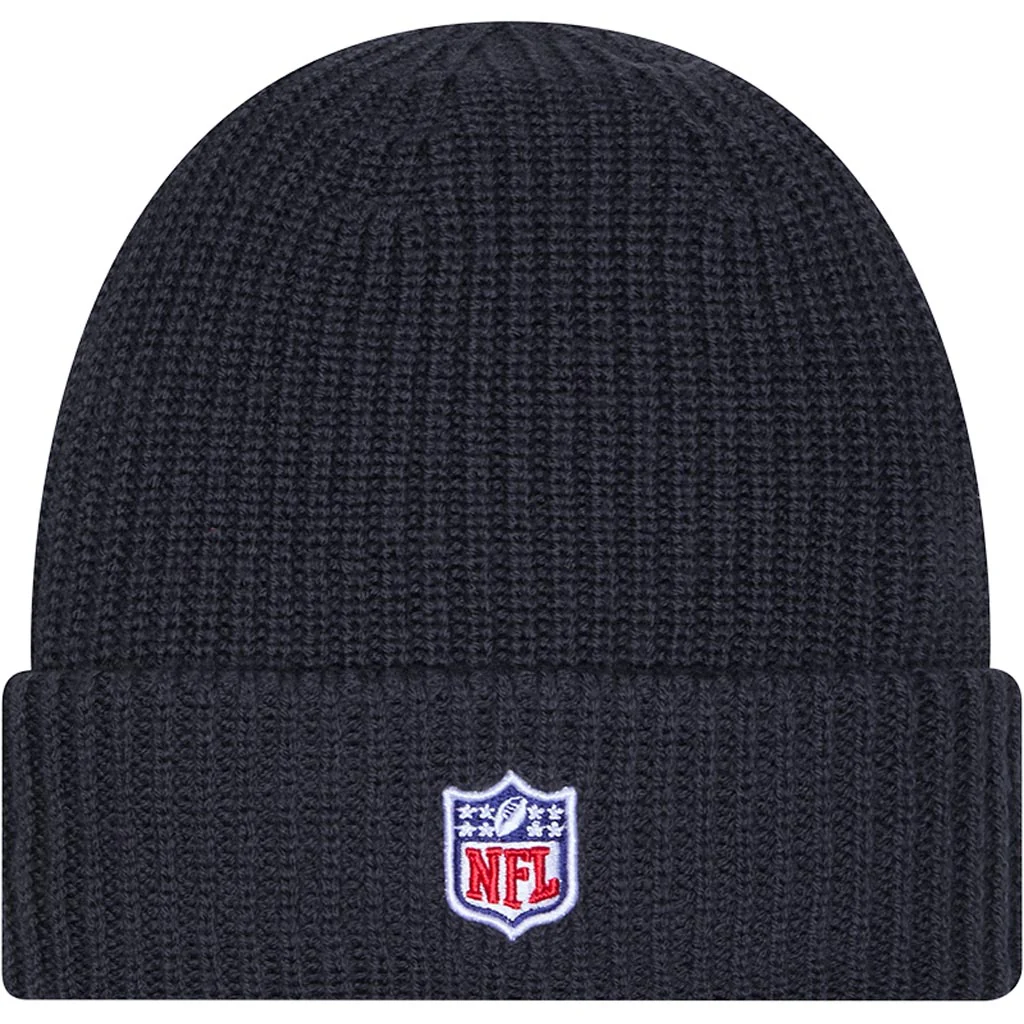 NFL Miami Dolphins New Era 2025 Sideline Cold Weather Cuffed Knit Hat - Charcoal - Image 3