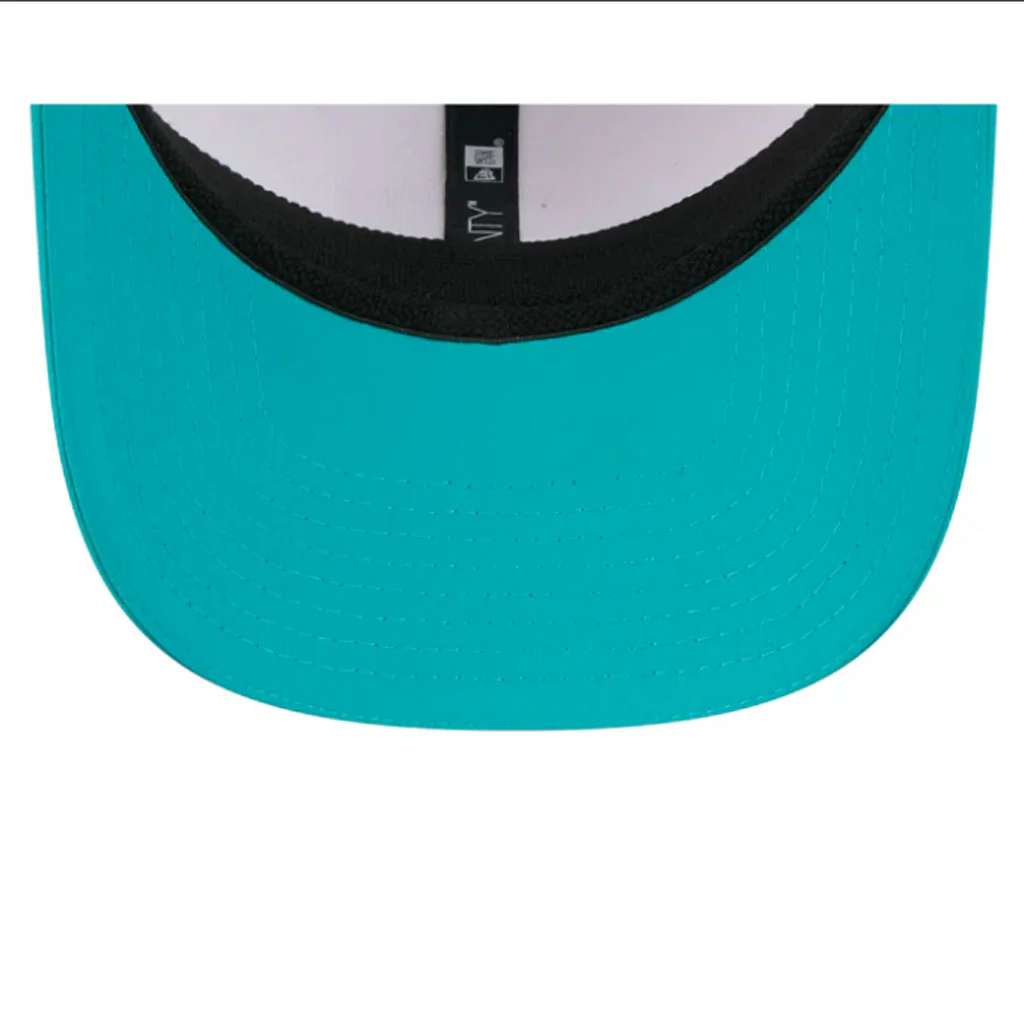 NFL Miami Dolphins New Era 2025 Training 9SEVENTY Stretch Snap Hat - White - Image 5