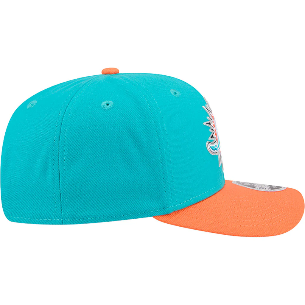 NFL Miami Dolphins New Era 2026 Draft 9SEVENTY Snapback Hat - Teal - Image 5