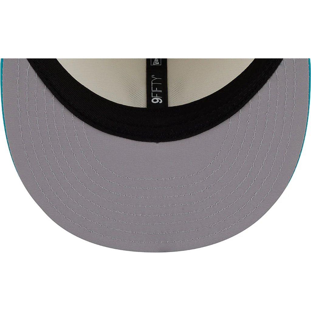 NFL Miami Dolphins New Era 2026 Training 9FIFTY Snapback Hat - Cream - Image 7