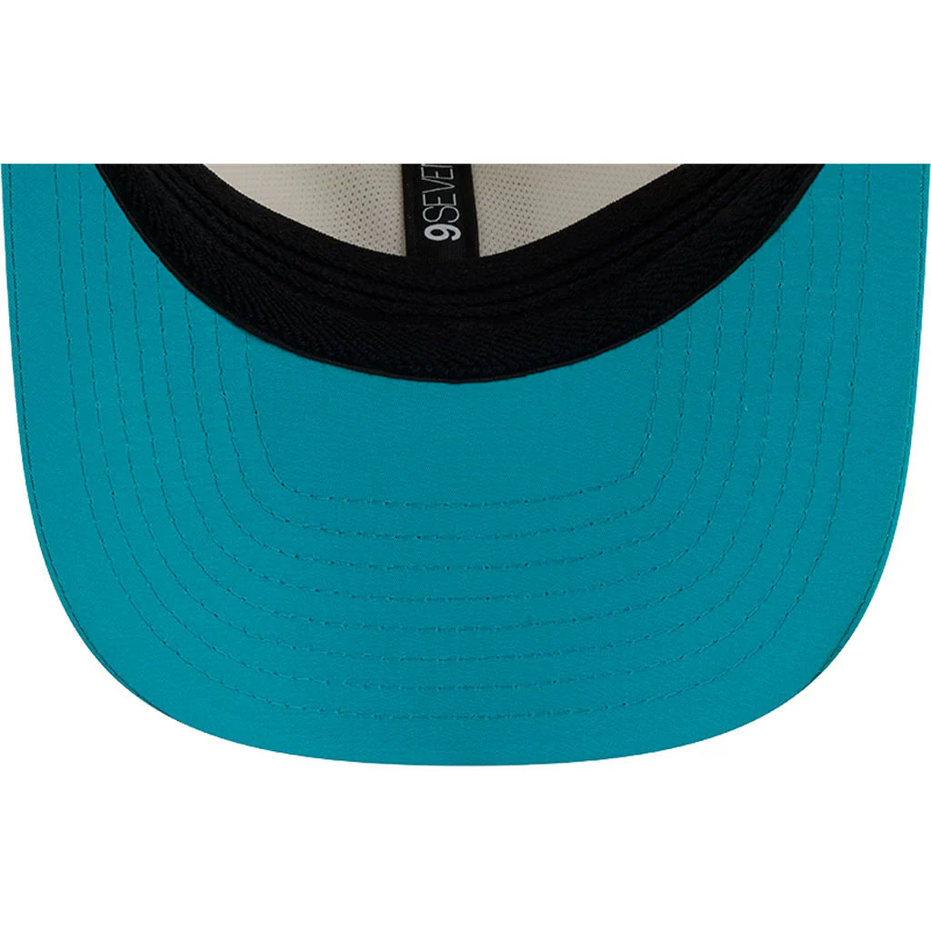 NFL Miami Dolphins New Era 2026 Training 9SEVENTY Stretch Snapback Hat - Cream - Image 7