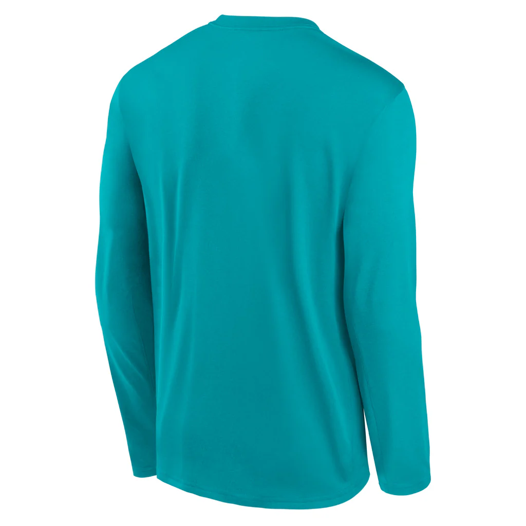 NFL Miami Dolphins Nike 2024 Icon Legend Long Sleeve T-Shirt - Teal - Image 3