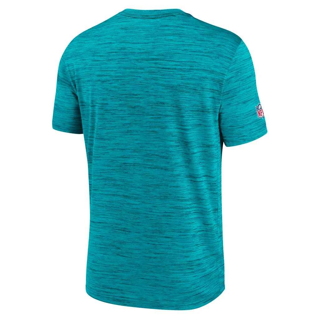 NFL Miami Dolphins Nike Rivalries Velocity T-Shirt - Teal - Image 3