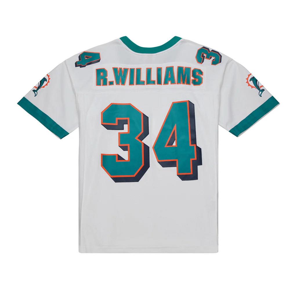 NFL Miami Dolphins Ricky Williams Mitchell & Ness 2002 Legacy Jersey