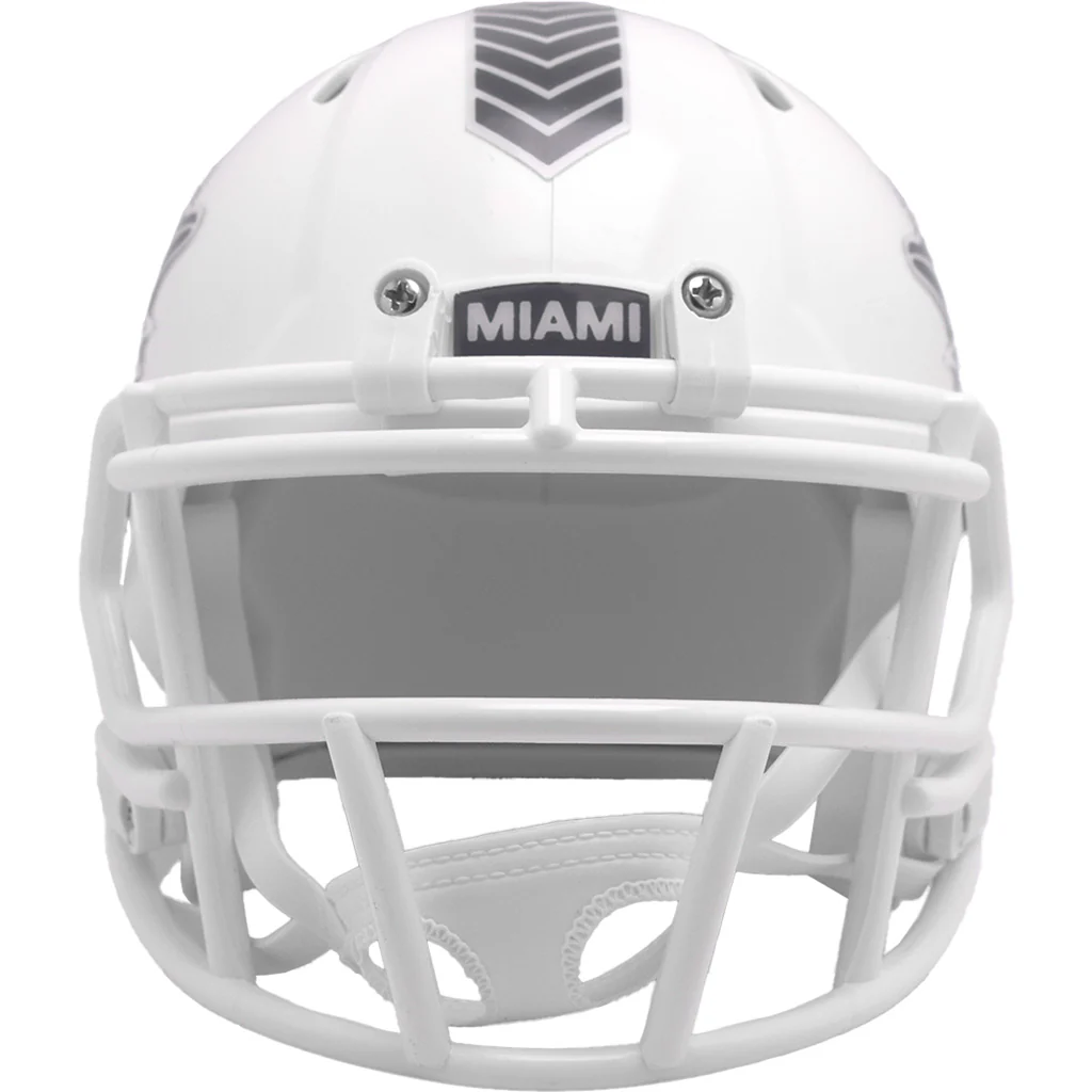 NFL Miami Dolphins Riddell Salute to Service Mini Speed Helmet - Image 2