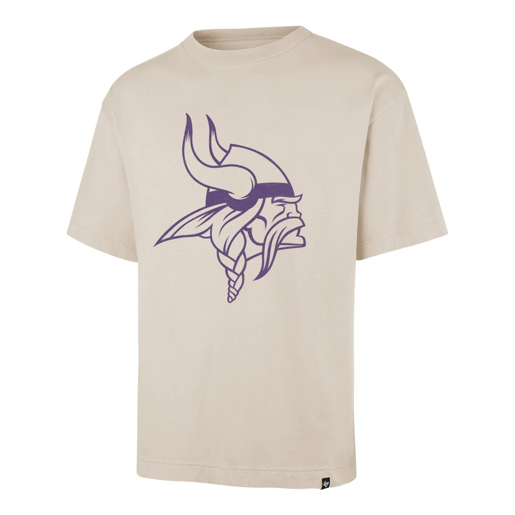 NFL Minnesota Vikings '47 Bouldering Imprint T-Shirt - Tan - Image 2