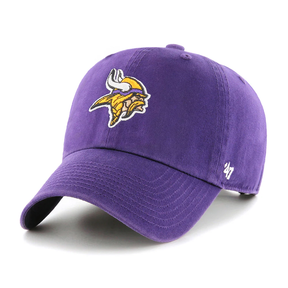 NFL Minnesota Vikings '47 Clean Up Adjustable Hat - Purple