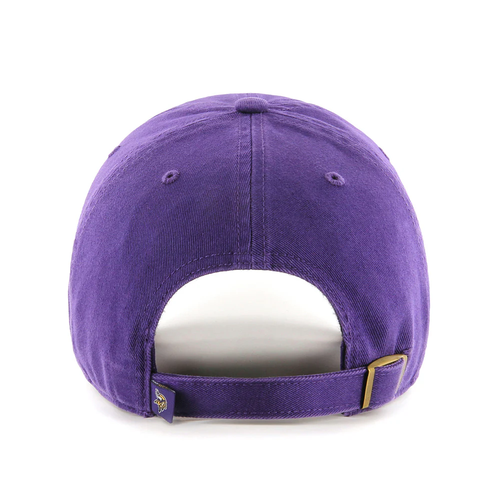 NFL Minnesota Vikings '47 Clean Up Adjustable Hat - Purple - Image 2