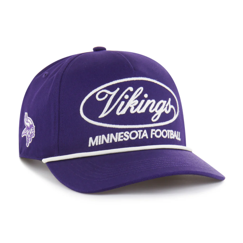 NFL Minnesota Vikings '47 Foundational Hitch Snapback Hat - Purple