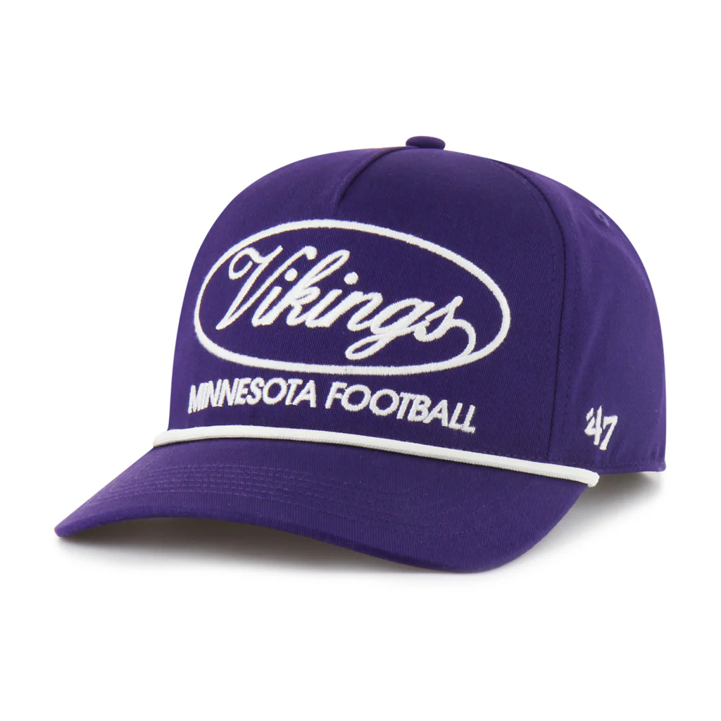 NFL Minnesota Vikings '47 Foundational Hitch Snapback Hat - Purple - Image 2