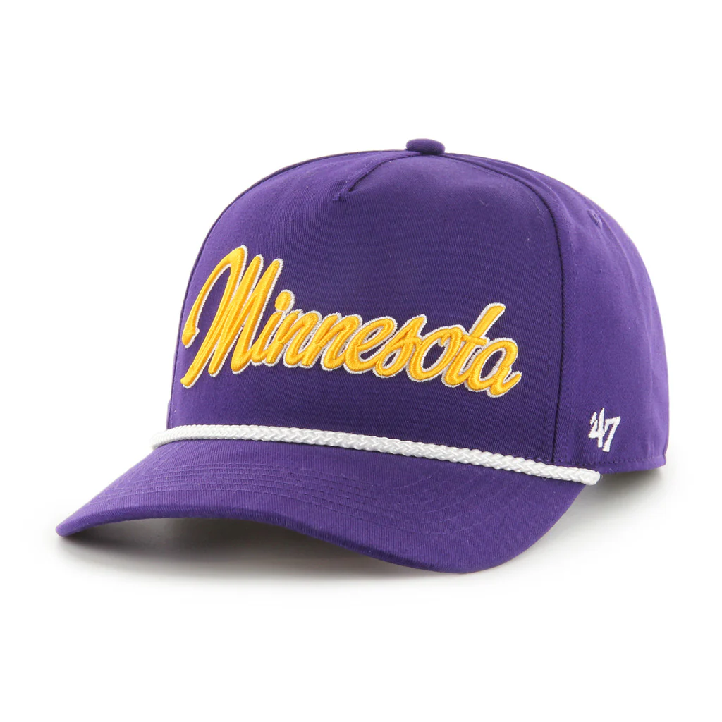 NFL Minnesota Vikings '47 Overhand Hitch Snapback Hat - Purple - Image 2