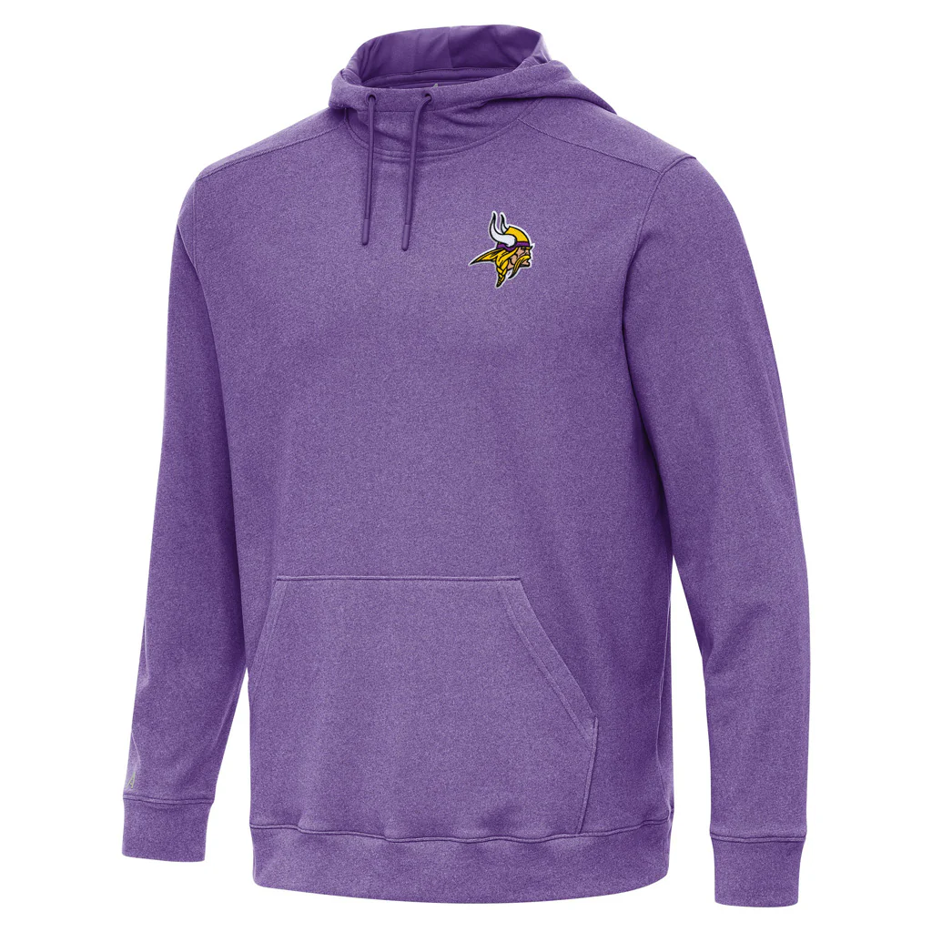 NFL Minnesota Vikings Antigua Cloud Pullover Hoodie - Purple