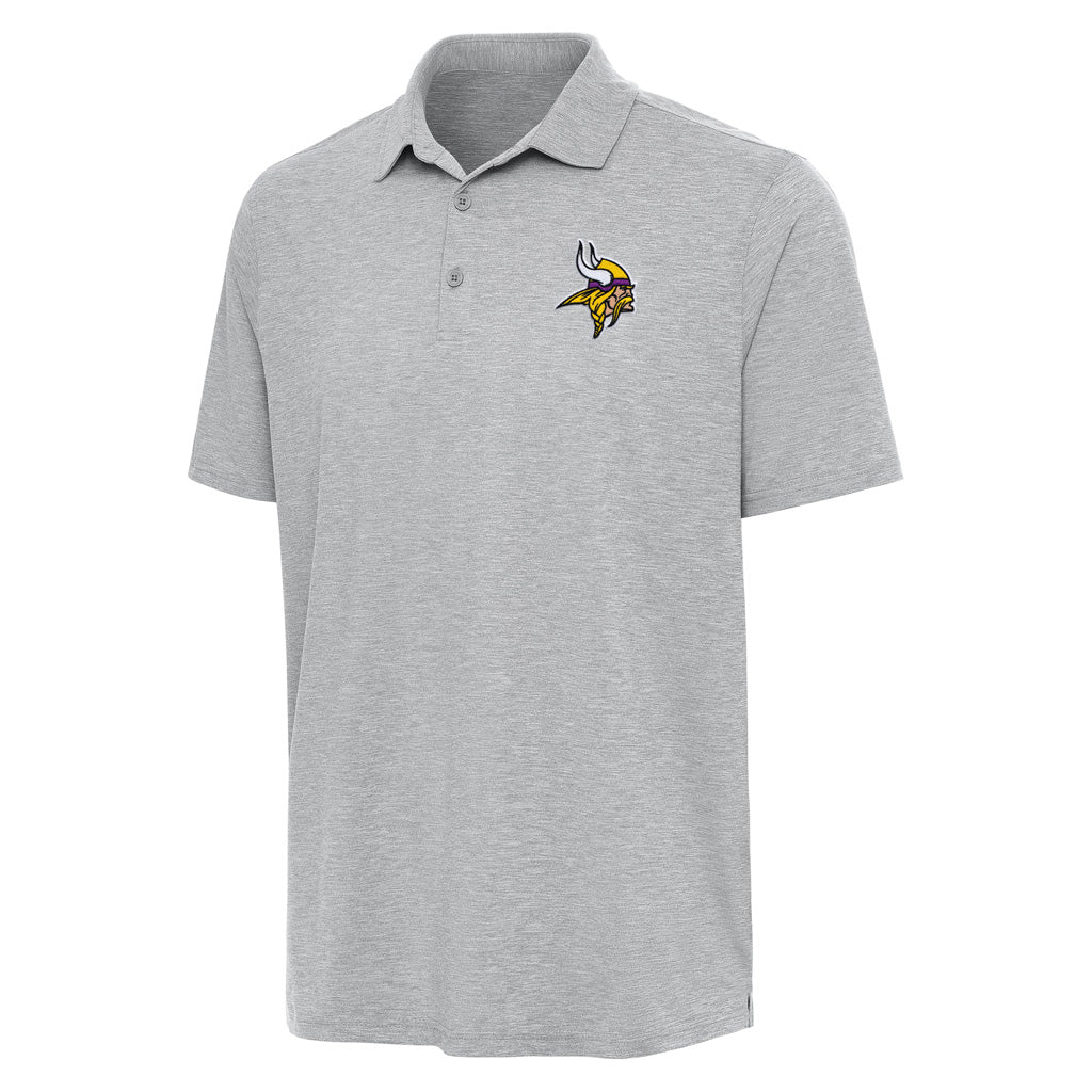 NFL Minnesota Vikings Antigua Par 3 Polo - Gray