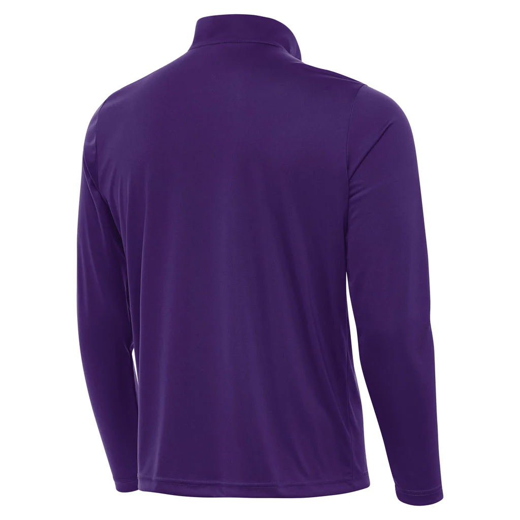 NFL Minnesota Vikings Antigua Tribute 1/4 Zip Pullover Jacket - Purple - Image 2