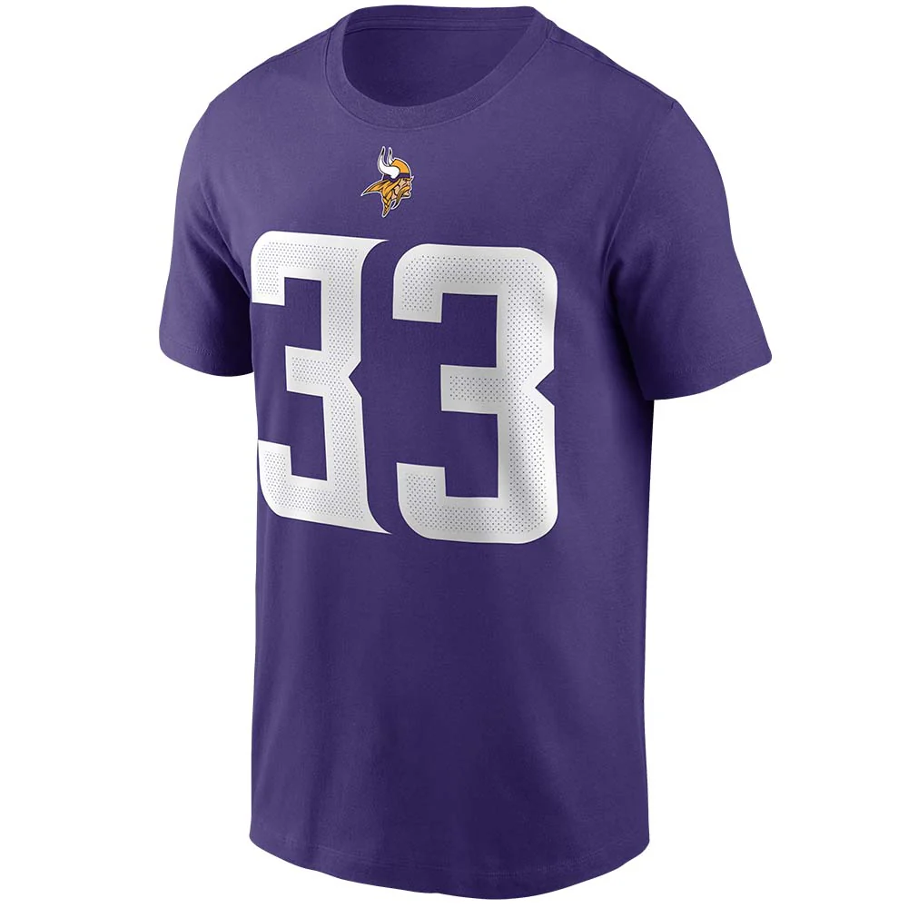 NFL Minnesota Vikings Dalvin Cook Nike Player Pride Name & Number T-Shirt - Purple - Image 2