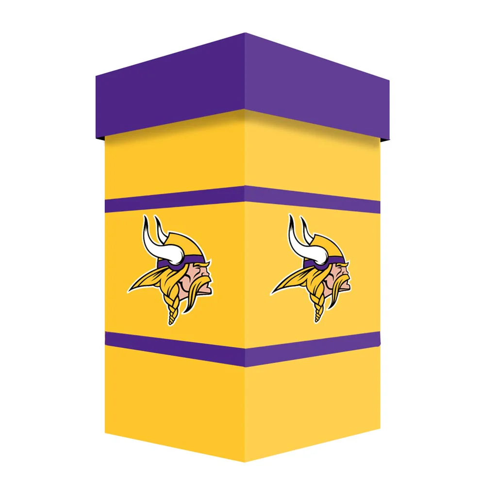NFL Minnesota Vikings Evergreen 24oz Ceramic Stein Cup - Yellow - Image 3