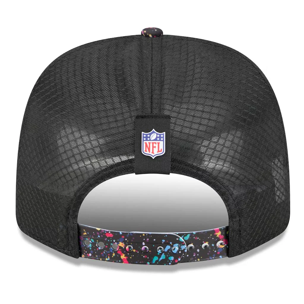 NFL Minnesota Vikings New Era 2025 Crucial Catch 9SEVENTY Stretch-Snapback Hat - Black - Image 4