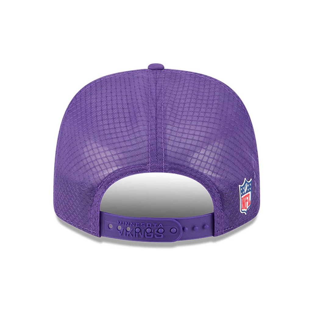 NFL Minnesota Vikings New Era 2025 Sideline 9SEVENTY Stretch-Snapback Hat - Purple - Image 4