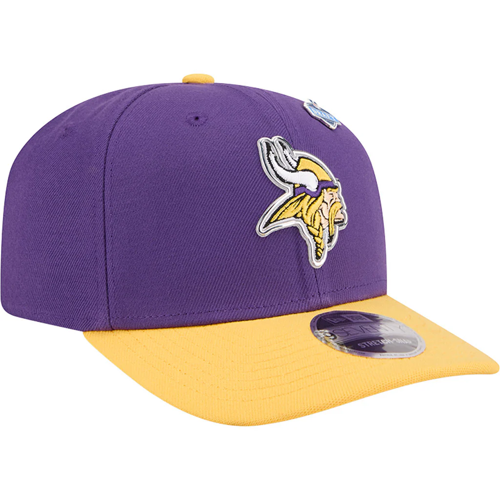 NFL Minnesota Vikings New Era 2026 Draft 9SEVENTY Snapback Hat - Purple - Image 2