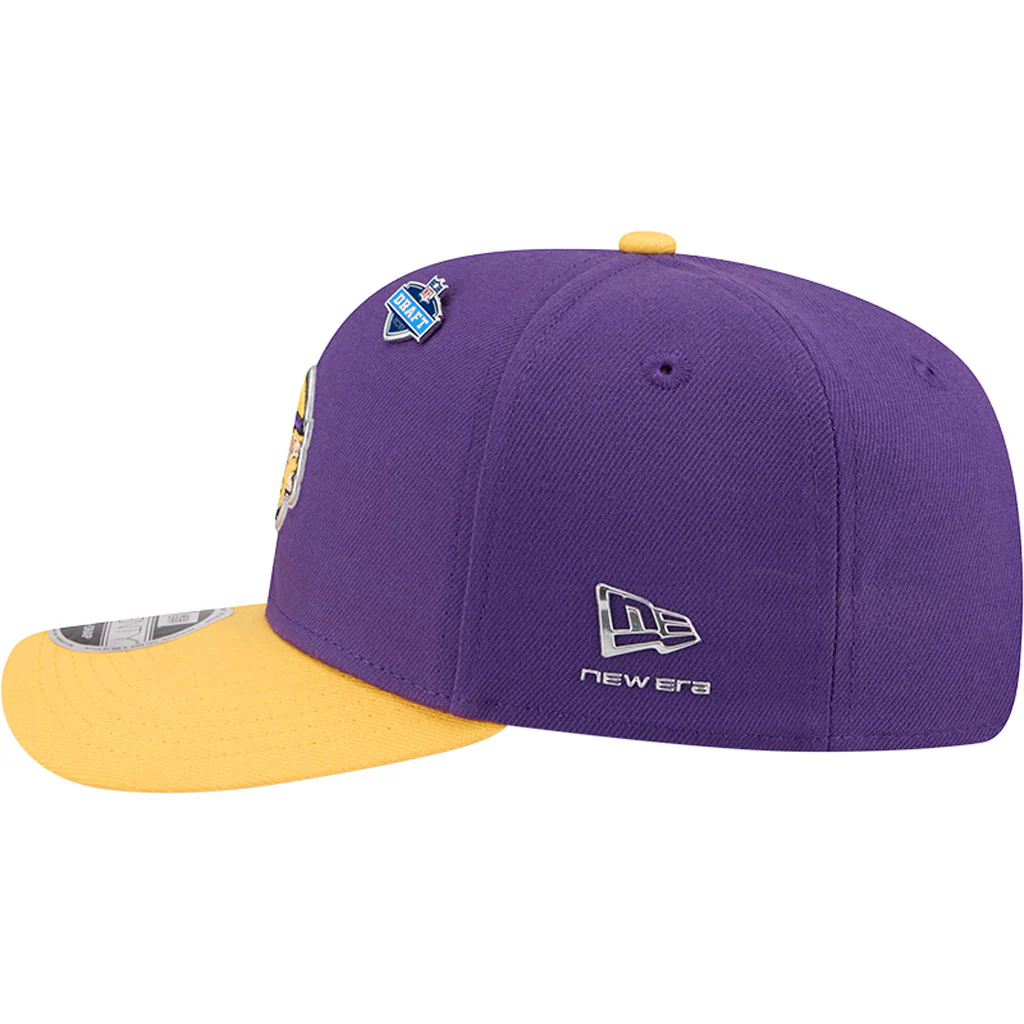 NFL Minnesota Vikings New Era 2026 Draft 9SEVENTY Snapback Hat - Purple - Image 4