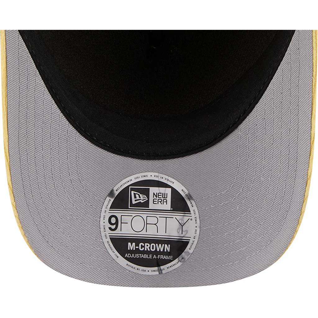 NFL Minnesota Vikings New Era Corduroy 9FORTY A-Frame M-Crown Snapback Hat - Gold - Image 5