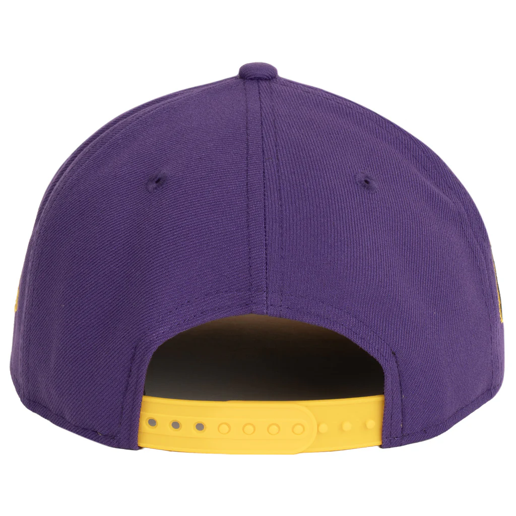 NFL Minnesota Vikings New Era Team Undervisor 9FIFTY A-Frame Snapback Hat - Purple - Image 3