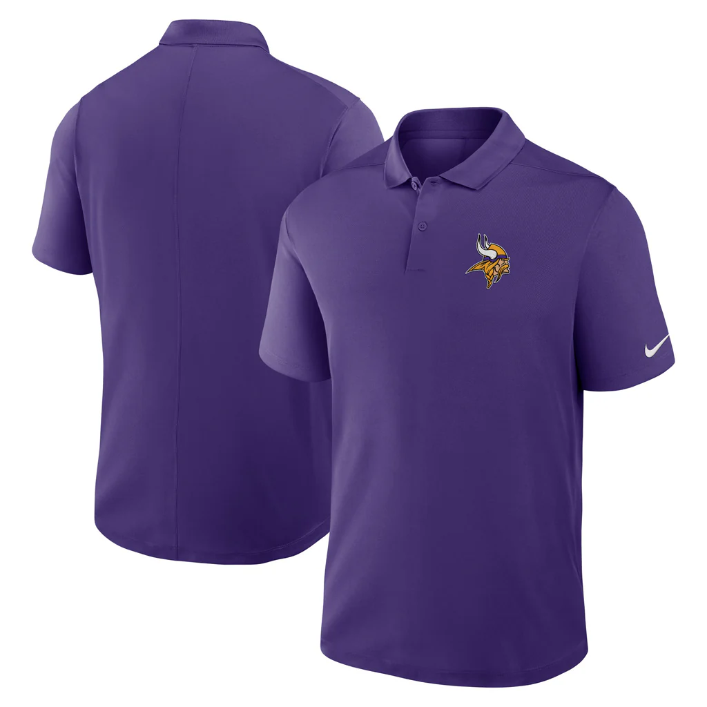 NFL Minnesota Vikings Nike 2025 Victory Polo - Purple