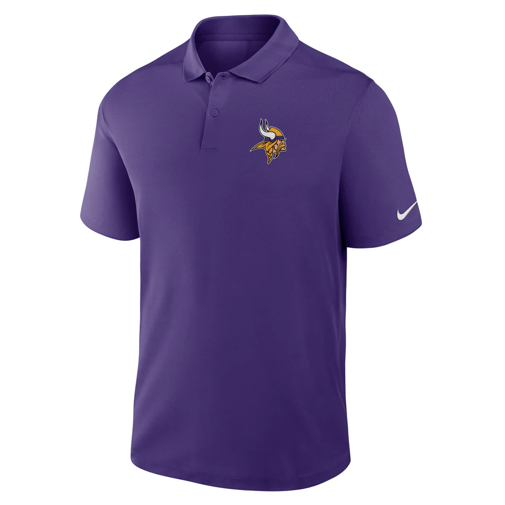 NFL Minnesota Vikings Nike 2025 Victory Polo - Purple - Image 2