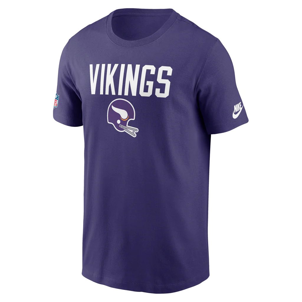 NFL Minnesota Vikings Nike Dri-Fit Crew Alternate T-Shirt - Purple - Image 2