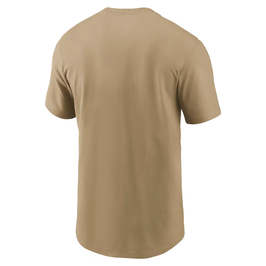 NFL Minnesota Vikings Nike Essential Rewind T-Shirt - Tan - Image 3