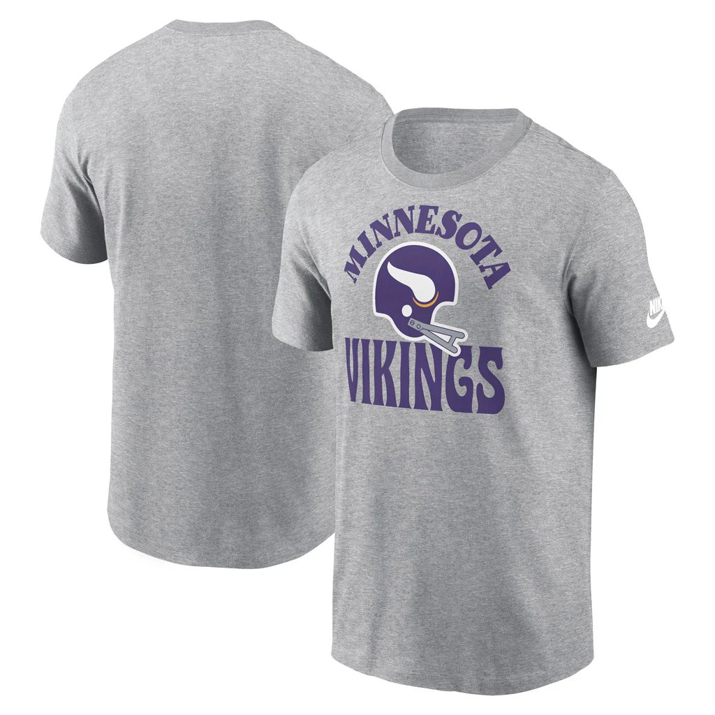 NFL Minnesota Vikings Nike Groove Essential T-Shirt - Gray