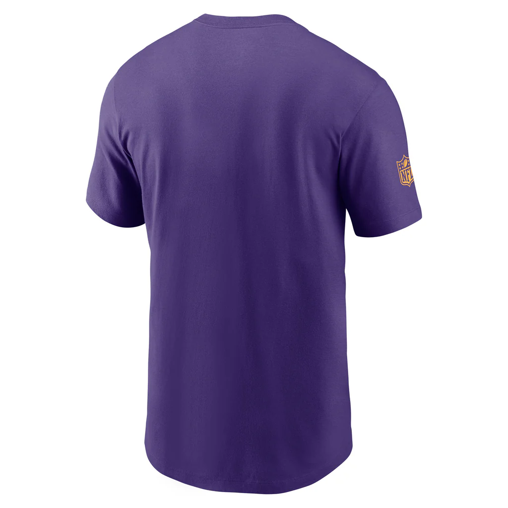 NFL Minnesota Vikings Nike Team Issue T-Shirt - Purple - Image 3